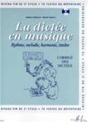 CHEPELOV Pierre / MENUT Benoît La dictée en musique Vol.6 - corrigé