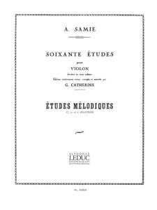 A.SAMIE - ETUDES MELODIQUES VOL.3 / 1ère, 2ème ET 3ème POSITION POUR VIOLON