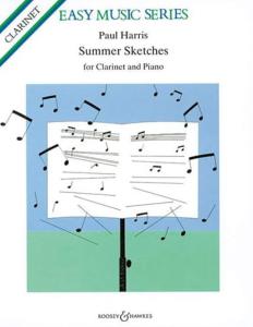 HARRIS Paul - Summer Sketches Clarinet Clarinette et piano
