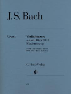 J.S.BACH - CONCERTO POUR VIOLON EN LA MINEUR BWV1041 POUR VIOLON ET PIANO