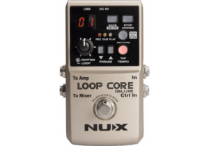 NUX LOOPCORE Deluxe (Pédale looper & boîte à rythmes)