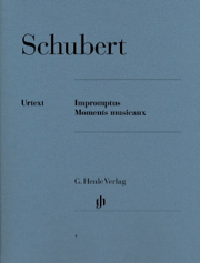 SCHUBERT - IMPROMPTUS . MOMENTS MUSICAUX POUR PIANO