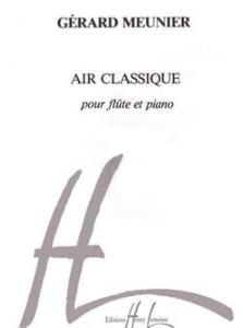 G.MEUNIER - Air Classique pour Flûte et Piano