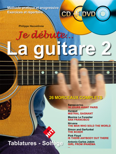 P. Heuvelinne - Je débute la guitare avec vol.2 CD et DVD