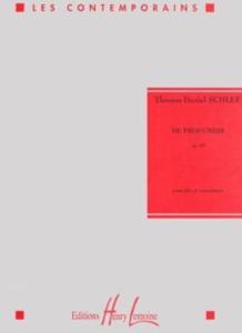 T.D.SCHLEE - De Profundis Op.43 pour Alto et Contrebasse