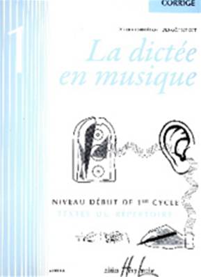 CHEPELOV Pierre / MENUT Benoît La dictée en musique Vol.5 - corrigé