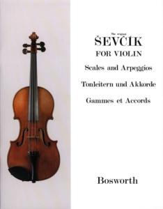 SEVCIK FOR VIOLIN - GAMMES ET ACCORDS