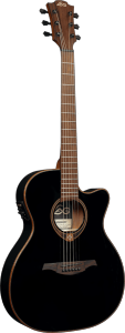 Lâg T118ASCE-BLK (Auditorium Slim Cutaway Electro)