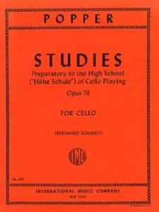 Popper - Studies Op.76 pour violoncelle