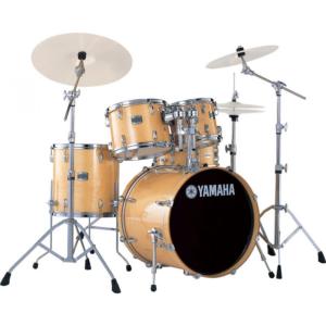 Yamaha SBP2F5NW7 Stage Custom Birch Stage 22" 5 Fûts (Natural wood) + Accessoires