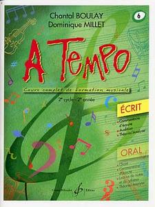 A TEMPO - PARTIE ECRITE - VOLUME 6