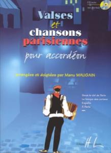 Maugain - Valses et chansons parisiennes pour accordéon