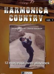 D.HERZHAFT - HARMONICA COUNTRY Vol.1 avec CD
