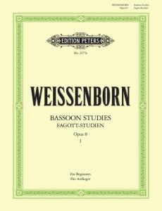 Julius Weissenborn - Fagott Studien op. 8 - Heft 1