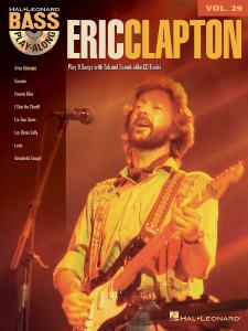 Eric Clapton - Bass Play-Along Volume 29 Guitare Basse avec CD