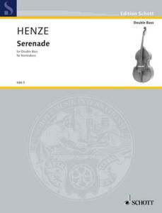 Hans Werner Henze - 	 Serenade pour Contrebasse seule