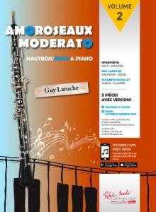 Amoroseaux Moderato Vol.2 pour Hautbois et Piano + téléchargement