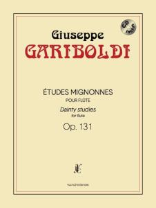 Giuseppe GARIBOLDI - 20 Etudes Mignonnes Op.131 + CD pour la Flûte Traversière