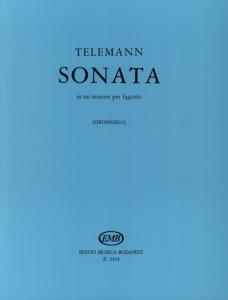 TELEMANN - Sonate en Mi mineur pour basson et piano