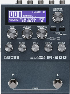 Boss IR-200 (Amp & Ir Cabinet)