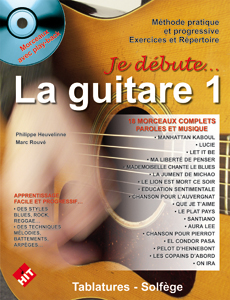 P. Heuvelinne et M. Rouvé - Je débute la guitare avec CD