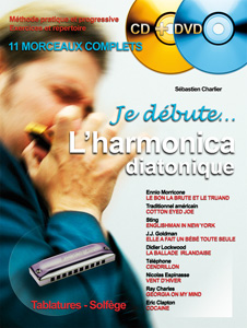 S. Charlier - Je débute l'harmonica diatonique avec CD et DVD