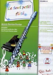 Sarrien-Perrier - Le Tout Petit Fluté - Volume 01 - pour Flûte traversière et Piano