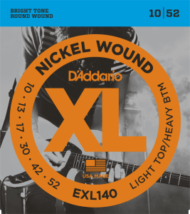 D'Addario EXL140 (10-52) Light/Heavy