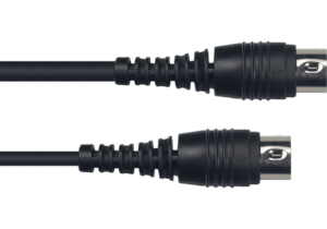 Cable MIDI (DIN 5 broches mâle/5br. mâle)