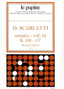SCARLATTI - Oeuvres Complètes Volume 9. K408 A K457 clavecin