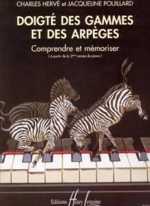 HERVE ET POUILLARD - Doigté des gammes et des arpèges pour piano