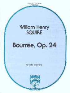 W.H.SQUIRE - BOURREE OP.24 FOR CELLO & PIANO 