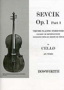 SEVCIK Etudes Opus 1  Part.1 - Violoncelle