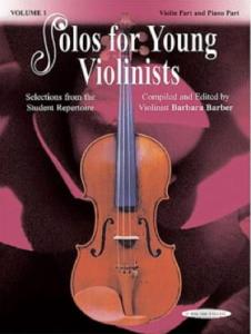 Barbara Barber -  Solos for Young Violinists vol 1