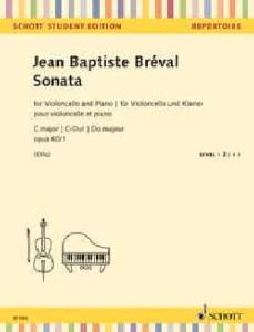 Bréval, Jean Baptiste - Sonata C major op. 40/1 violoncelle
