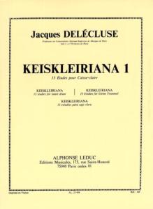 J.DELECLUSE - Keiskleiriana 1 / 13 Etudes pour Caisse-Claire