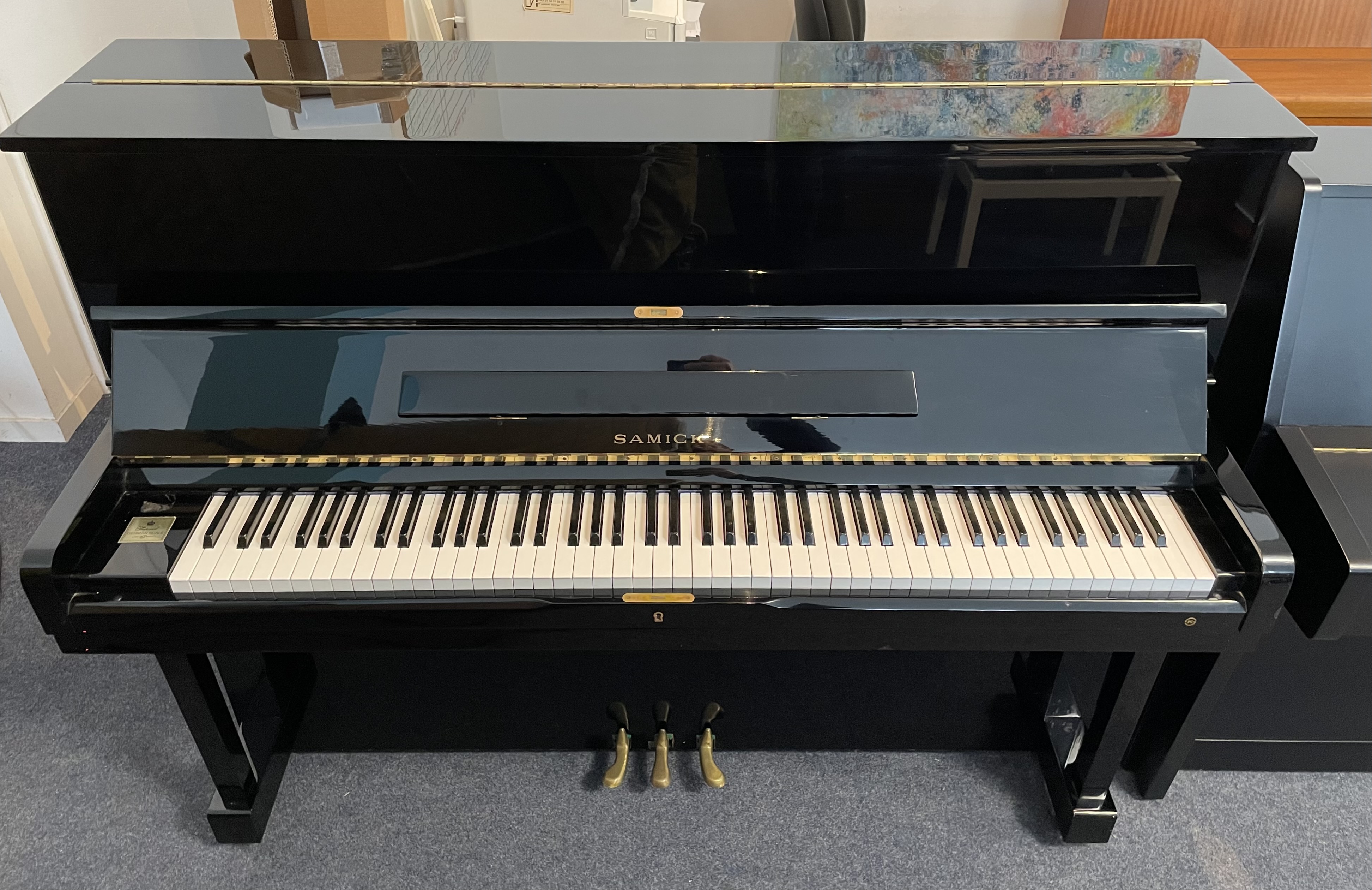 Occasion Samick SU-118 BK (Corée) Piano Acoustique