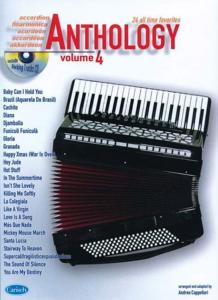 Anthology Volume 4 - Avec CD . 24 All Time Favorites for Accordéon