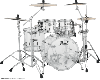 Pearl Crystal Beat Fusion 20" 4 Fûts