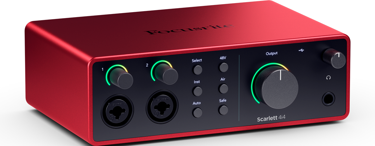 Focusrite SCARLETT4-4i4 (Carte Son)